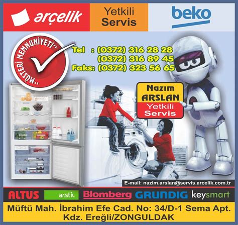 arçelik beko bağlarbaşı yetkili servisis