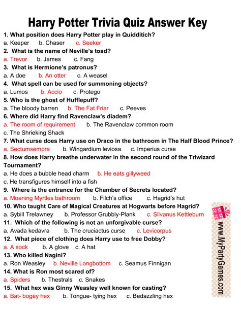 Download Ar Answers For Harry Potter And The Deathly Hallows 