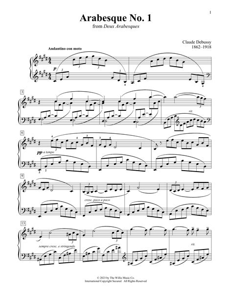 Arabesque No1