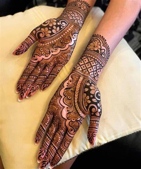 arabic mehendi design for hands