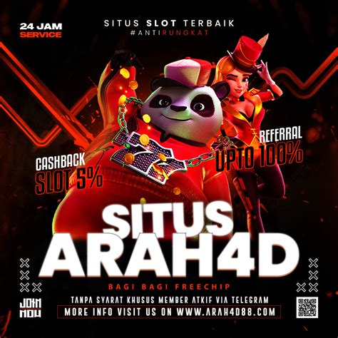 ARAH4D HOKI Bandar Game Online Deposit Pulsa Terperaya ARAH4D HOKI - Info Segala Permainan Slot Online Gacor Paling Ampuh