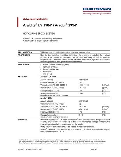 Download Araldite Ly 1564 Aradur 2954 Eur E Mouldlife 