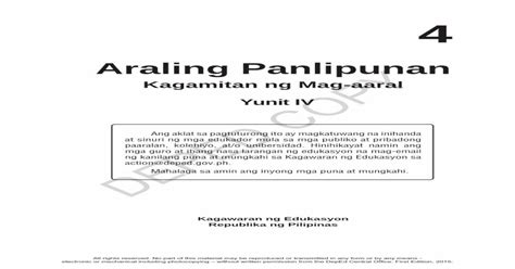 Full Download Araling Panlipunan Kagamitan Ng Mag Aaral Deped Opy 