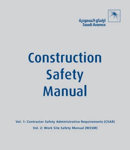 Download Aramco Construction Safety Manual 