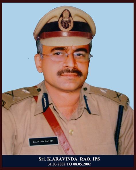 aravinda rao ips biography examples