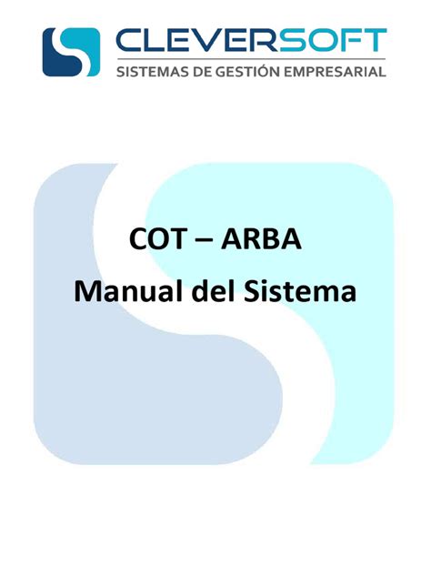 Arba Cot Manual