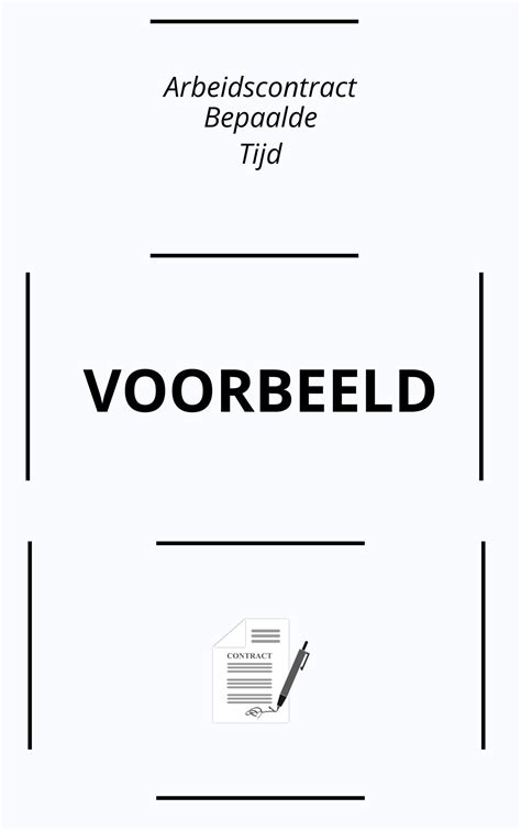 arbeidscontract vormen