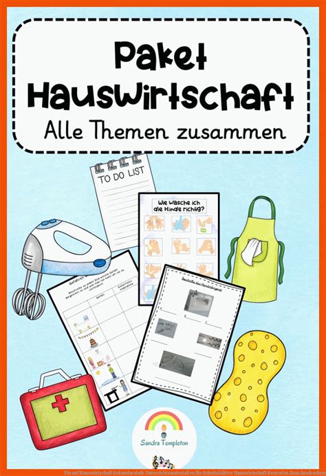 arbeitsblatter hauswirtschaft