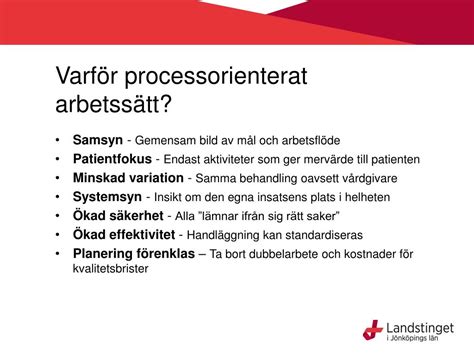 arbeta processorienterat