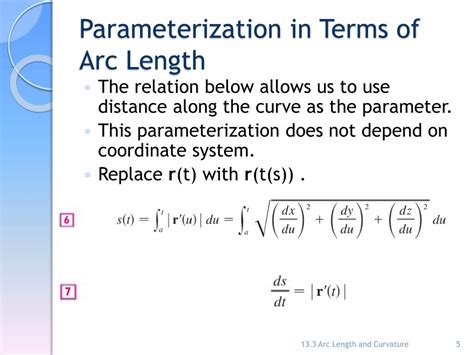 Arc Length Parameterization