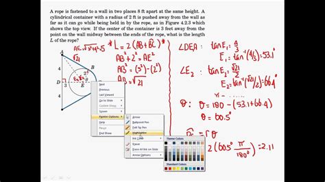 Arc Length Word Problems With Solutions