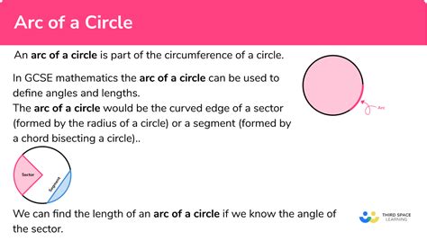 Arc Of A Circle Gcse Maths Steps Examples Circles And Arcs Worksheet - Circles And Arcs Worksheet