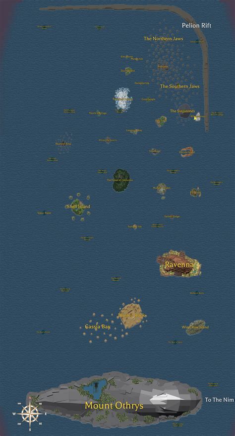 Arcane Odyssey Map