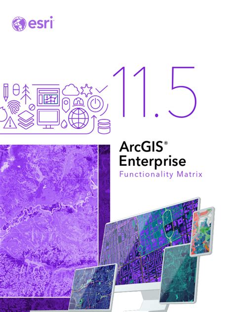 Arcgis Enterprise 10 5 Functionality Matrix Envirotech