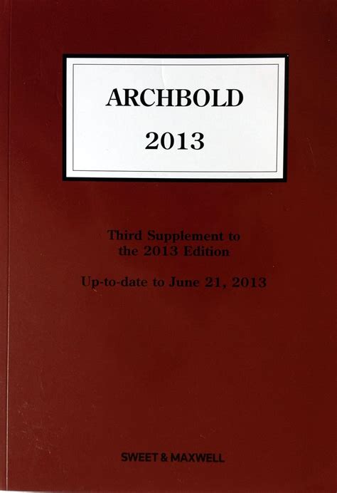 archbold criminal pleading 2013