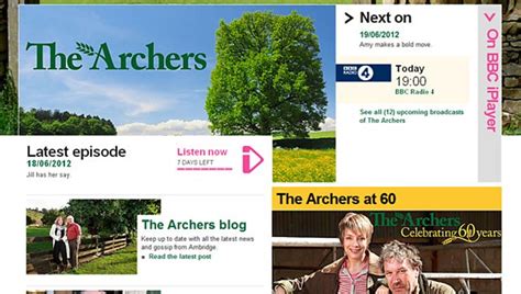 archers website