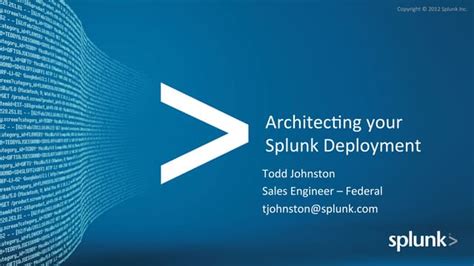 Architecting And Deploying Splunk 6 Smtware