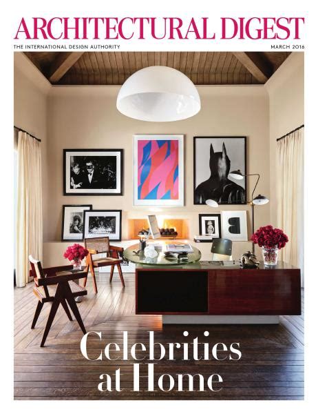 Architectural Digest March 2016