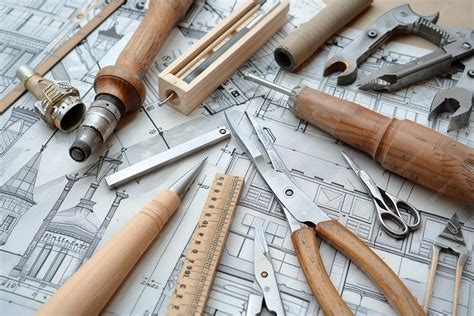 architectural model building tools and materials