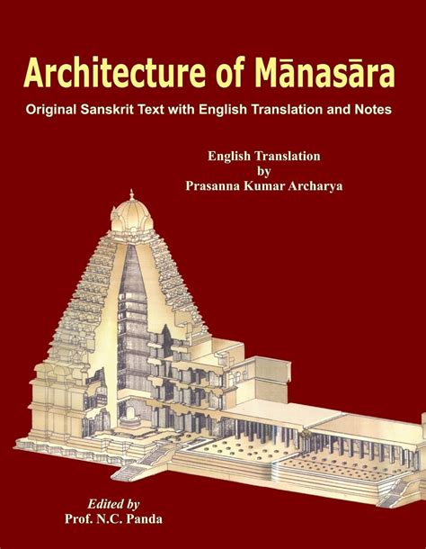 Full Download Architecture Of Manasara Translated From Original Sanskrit 