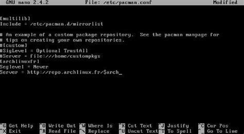 archlinux server install