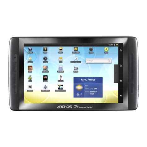 Archos 70 Manual