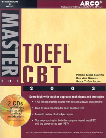 Download Arco Master The Toefl Cbt 2003 With Cd Rom 