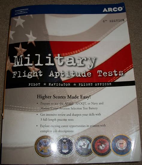 Read Arco Military Flight Aptitude Test 6Th Edition 