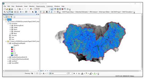 Arcswat Arcgis Interface For Soil And Water Assessment