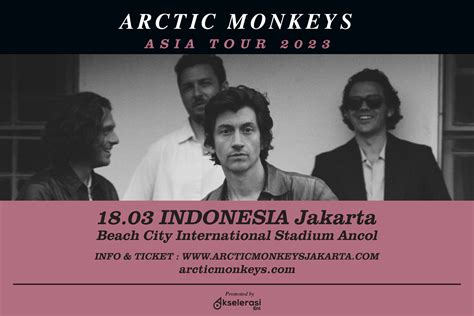 Arctic Monkeys Jakarta   Harga Tiket Konser Arctic Monkeys Jakarta Dan Cara - Arctic Monkeys Jakarta