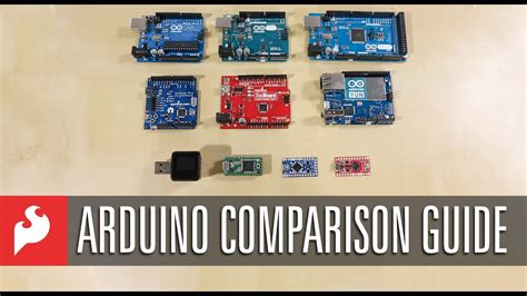 Arduino Comparison Guide