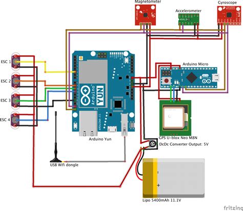 Arduino Controlled Quadcopter Programming Code