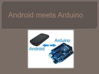 arduino meets android create android apps to cont