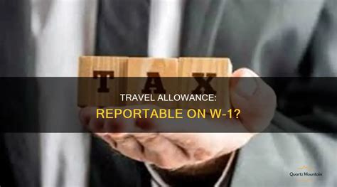 Are Allowances Reportable At W1