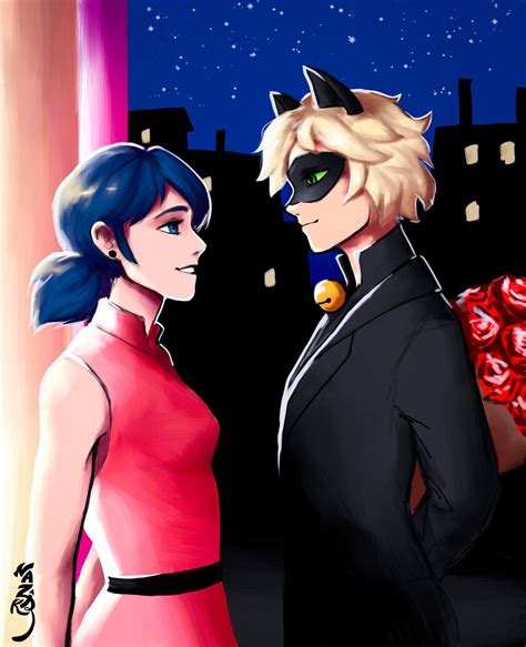 are cat noir and ladybug dating