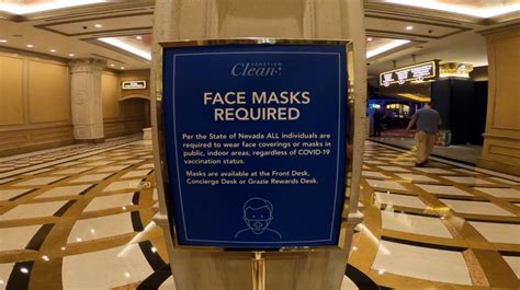 are masks required at horseshoe casino