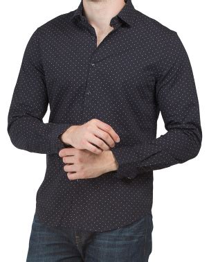 are polka dot button downs gay