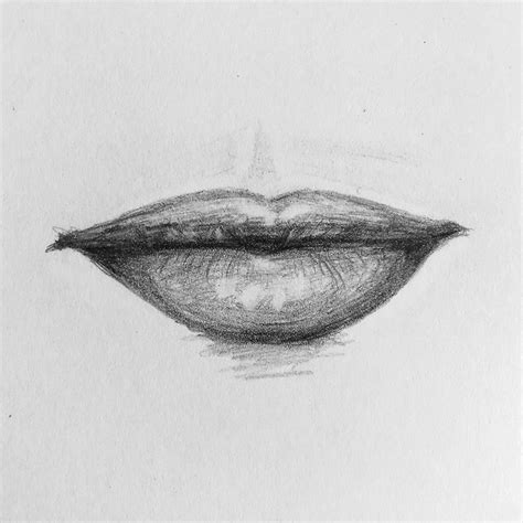 are thin lips cute drawing ideas free