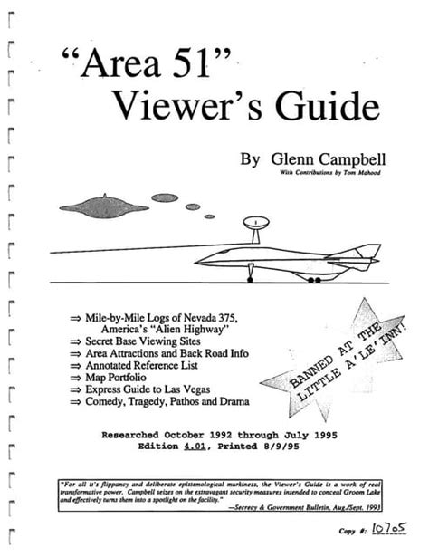 Area 51 Viewers Guide