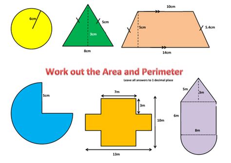 Area And Perimeter Of Compound Shapes Matching Activity Finding The Area Of Compound Shapes - Finding The Area Of Compound Shapes