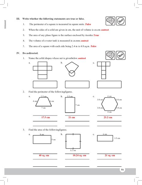 Area And Volume Worksheets Download Free Pdfs Cuemath Volume Formula Worksheet - Volume Formula Worksheet