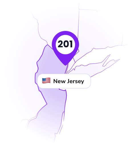 area code 201 new jersey