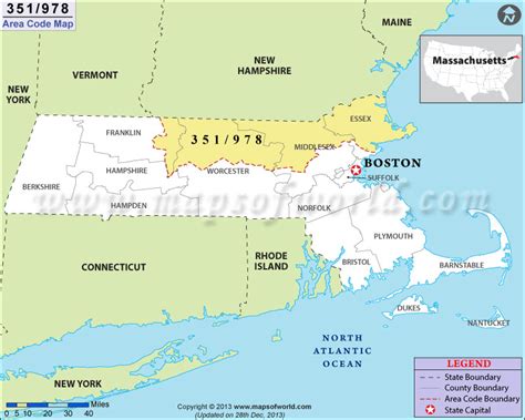 area code 978 massachusetts