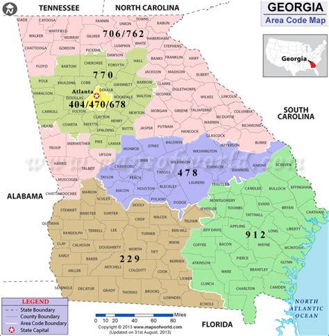 area code atlanta georgia