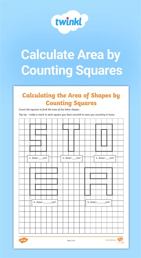 Area Counting Unit Squares Worksheets 99worksheets Rectilinear Area Worksheet - Rectilinear Area Worksheet