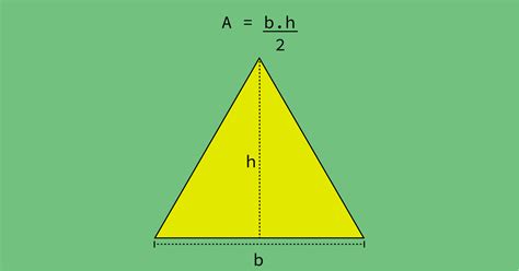 area do triangulo