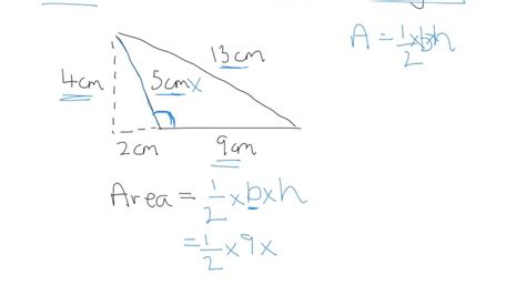 Area Of Obtuse Triangle   How To Calculate Area Of An Obtuse Triangle - Area Of Obtuse Triangle