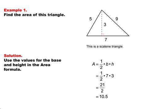 Area Of Triangles Course Help Mathematics Homework Help Obtuse Triangle Area Formula - Obtuse Triangle Area Formula