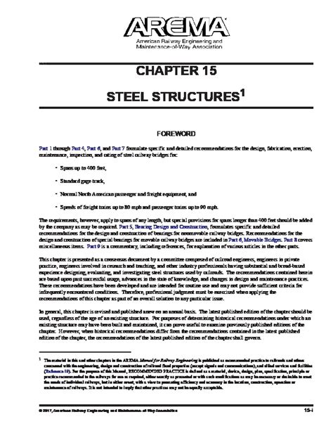 Read Online Arema Manual Chapter 15 