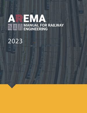 Download Arema Manual For Railway Engineering Chapter 16 
